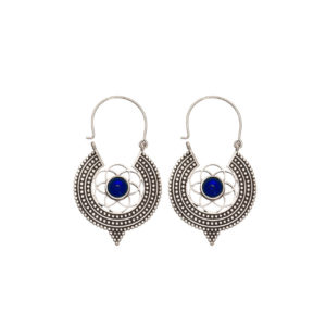 Earrings-Dark Blue