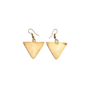 Earrings-Gold Triangle