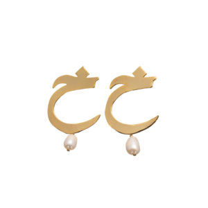 Earrings-Pearl Gold