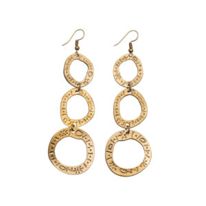Earrings-Statement Gold