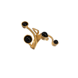 Ring-Black Tiny Detail