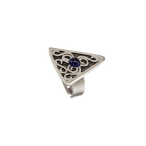 Ring-Triangle Blue Stone